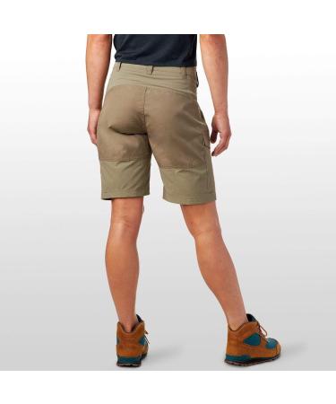 Fj llr ven Women's Nikka Curved Shorts W 42 - Olive Green Lightweight Outdoor Shorts | International Shipping Available - Buy Online on GoSupps.com