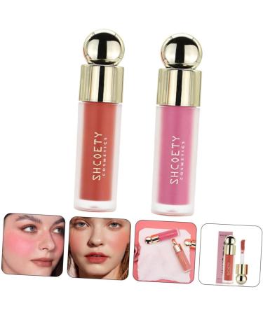 Beavorty 2pcs Hydrating Blush Cream Blush Blouses for Cheek Soft Creamy Blush Sheer Blush Liquid - Buy Online on GoSupps.com
