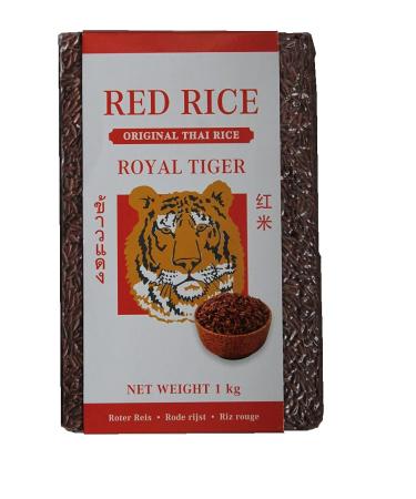 ROYAL TIGER Tha lande Royal Tiger Red Rice Rice Original Tha lande 1 kg