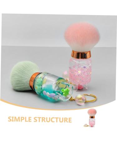 FRCOLOR Powder Brush Nail Dust Brush Makeup Brush for Powder Highlighter Brush Blush Brush for Women Blush Brush for Makeup Small Makeup Brush Blush Brush for Cheeks Face Tool Pink Miss 9.00X3.50X3.50CM Pink - Buy Online on GoSupps.com