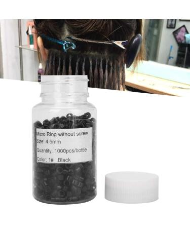 1000 Pcs Aluminum Micro Left Rings for Hair Extensions | Pearl Screw Micro Rings Tool - International Shipping - Buy Online on GoSupps.com