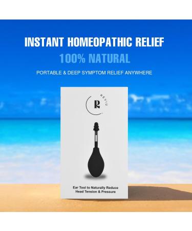 Ear Pressure Relief Device Headache Relief Tinnitus & Sinus Congestion Relief Drug-Free Easy-to-Use Portable Ear Pressure Unblocking for Clearer Hearing & Reduced Ringing Black - Buy Online on GoSupps.com