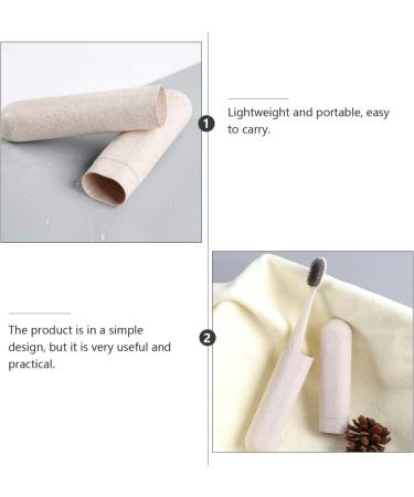 Minkissy 4-Part Toothbrush Set for Bearded Dragons | Soft Bristles & Colorful Container - Ideal Manual Care - Buy Online on GoSupps.com