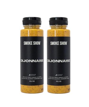 Smoke Show Jalape o Dijonnaise/Gluten Free/Made in Canada / 250ml bottle/Pack of 2