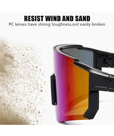 Buy Hojalis 2-Piece Polarized Bicycle Glasses | UV400 Sports Sunglasses for Cycling & Outdoor Activities - Buy Online on GoSupps.com