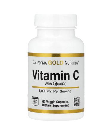 Lake Avenue Vitamin C Quali-C 1 000 mg 60 Veggie Capsules
