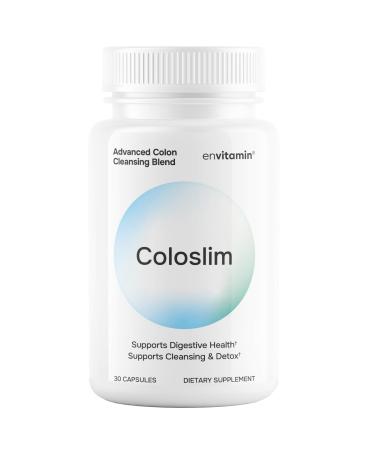 Coloslim - Gentle Colon Cleanse for Digestive Health & Gut Flora