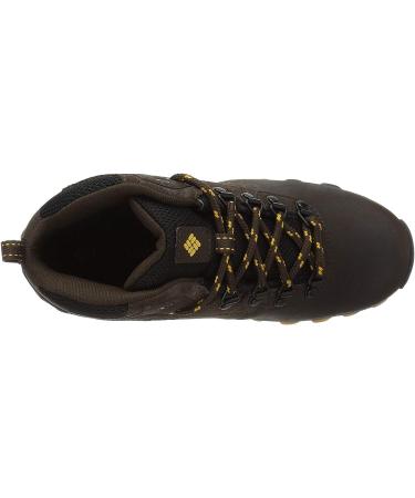Columbia Youth Newton Ridge Suede Little Kid (4-8 Years) - Size 12 - Cordovan/Golden Yellow - Buy Online on GoSupps.com