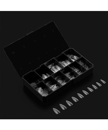 Apres Nail Gel-X Sculpted Stiletto Medium Box of Tips - 500 Gel-X Tips | Premium Quality | 10 Sizes 0-9 | 2022 Version - Buy Online on GoSupps.com
