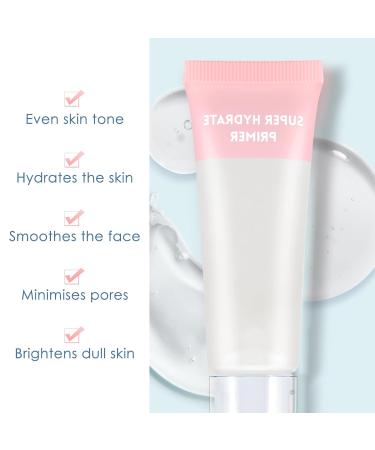 Boobeen Clear Face Primer - Hydrating Gel-Based Makeup Base for Long Lasting & Smoothing Finish | International Shipping Available - Buy Online on GoSupps.com