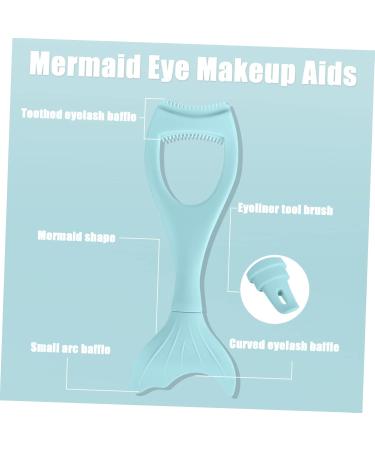 3pcs Eyeliner Auxiliary Artifact Lash Mascara Shield Eyelashes Mascara Guard Tool Mermaid Protection - Buy Online on GoSupps.com
