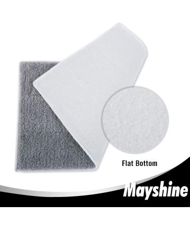 MAYSHINE 6 Pack Microfiber Head Flip Mop Refill Pads - Machine Washable Cleaning Replacements for Wet/Dry Mops - 15.4 X 8.8 Inches - Buy Online on GoSupps.com