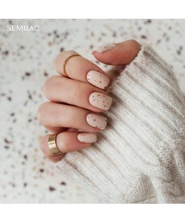 T24 Semilac UV Nail Polish Top Terrazzo 7 ml - Buy Online on GoSupps.com