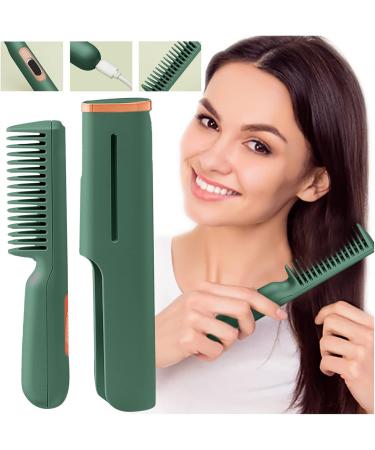 Hair Straightener Comb & Flat Iron - Travel-Friendly Hair Styling Tool for All Hair Types | Instant Heat & Versatile Waver - Buy Online on GoSupps.com