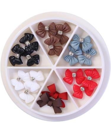 TQUXNGA Nail Art arms 3D Nail arms Tie Design Nail Art Slices Nail Studs For Nail Art 3d Nail Art arms Bears Style 3 - Buy Online on GoSupps.com