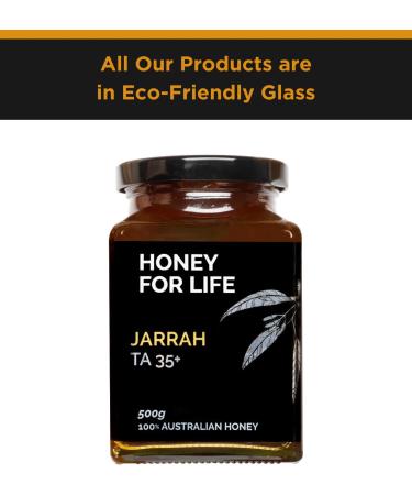 Jarrah TA35+ / MGO 1125+ Extremely Active Honey - 500g Raw & Unpasteurised | Stronger than Manuka 1000 MGO - Buy Online on GoSupps.com