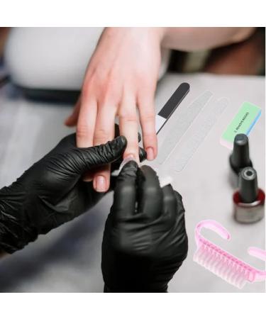 26-Piece Nail Polish Template Set with 5 Reusable Nail Protection Shields - Anti-Spill Manicure Tools for Perfect Fingernails | International Shipping Available - Buy Online on GoSupps.com