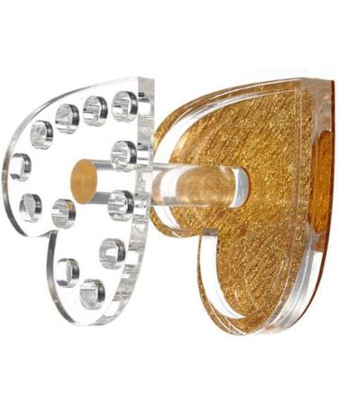 Ipetboom 1pc Hair Dryer Brush Pen Display Stand Holder Pens Brush Rack Cosmetic Brush Holder Fridge Cleaning Kit Diffuser Nail Art Pen Holder Nail Pens Stand Nail Brush Tool Stand Manicure 8.7x8.5cm Golden - Buy Online on GoSupps.com