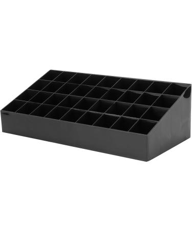 Buy Socobeta Lipstick Rack Container - 36 Grid Makeup Storage Box & Organizer (Black) for Desktop | International Shipping Available - Buy Online on GoSupps.com