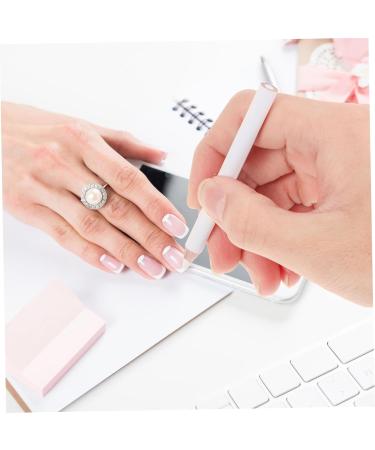Housoutil 30pcs Absorb White Pencil Nail Gems Nail Point Pen Nail Tools White Nail Pen Whitening Pen Drilling - Buy Online on GoSupps.com