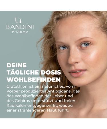 Bandini Liposomal Glutathione 250ml | High Dose Antioxidant & Immune Support | Vegan Glutathione Setria with Tripeptide | Laboratory Tested | Includes Measurement Cap - Buy Online on GoSupps.com