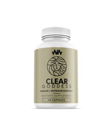 Warped Wellness Womens Allergy and Immune Support Supplement | Female Sinus and Nasal Discomfort Relief Vitamin | Clear Goddess