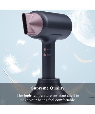 Cordless Hair Dryers w/Charging Base & Air Nozzle Hot/Cold Air Wireless Hair Dryers Rechargeable Travel Blow Dryer for School Pet Care Hairdressing Oil Painting Drying Tools Black - Buy Online on GoSupps.com