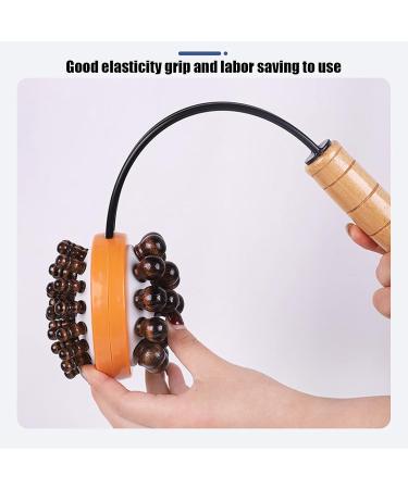 ZLXHDL Professional Wood Massage Tab - Double-Sided Flexible Relieves Sore Muscles & Neck Pain - Buy Online on GoSupps.com