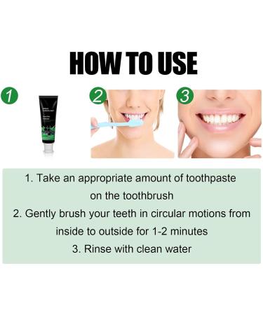 Bamboo Charcoal Toothpaste Bamboo Charcoal Deep Cleaning Toothpaste Bamboo Charcoal Whitening Toothpaste Fresh Breath and Remove Teeth Stain - Buy Online on GoSupps.com