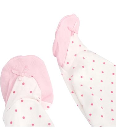 R.B. Hickory Baby Girls Cotton Tutu Romper Onesie Footed Coverall 6-9 Months in White - Buy Online on GoSupps.com