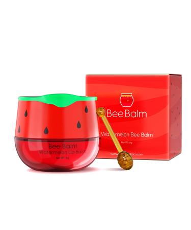 Bee Balm Original Lip Balm Watermelon Hydrating Lip Balm Prevention of Dry and Cracked Lips Propolis Honey Lip Mask Lip Moisturizing & Sleep Mask Reduces Lip Lines Original Beeswax with Vitamin E