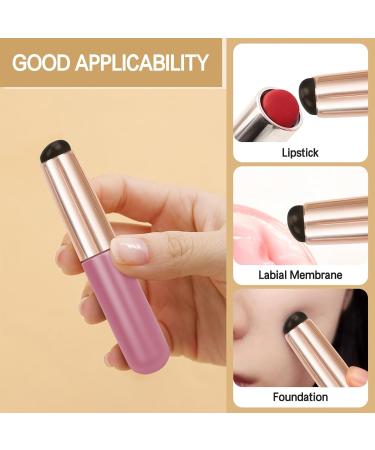 Simfree Lip Brush - Silicone Lip Makeup Applicator for Gloss Balm & Mask | Reusable Concealer Brush for Under Eye - Buy Online on GoSupps.com