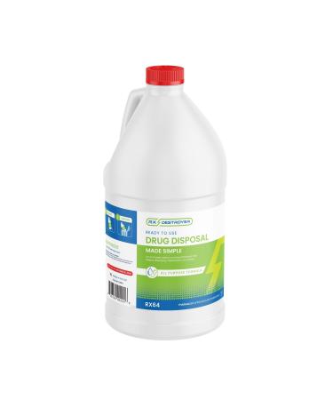 RX64 Rx Destroyer Disposal System Bottle (Pack of4) 1