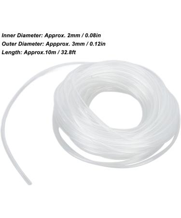 32.8 Ft Universal Transparent PVC Hearing Aid Tubing | 3mm Clear Earmold for Optimal Sound Quality - Buy Online on GoSupps.com