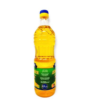 Chumak Unrefined Sunflower Oil 0.9L - Buy Online on GoSupps.com