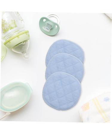 30 Washable Absorbent Breast Pads - Cotton Nursing Discs for Baby Milk Spill Protection - Buy Online on GoSupps.com