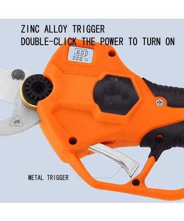 Electric Pruning Shears 30Mm Branch Cutter Cordless Professional Rechargeable Garden Cutting Shears for Hedge Trees Branches & Twigs Shears Cutter Small Gift - Buy Online on GoSupps.com