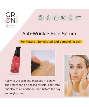  G R N shades of nature GRN - Shades of Nature Rich Elements Face Serum Grape & Olive - Buy Online on GoSupps.com