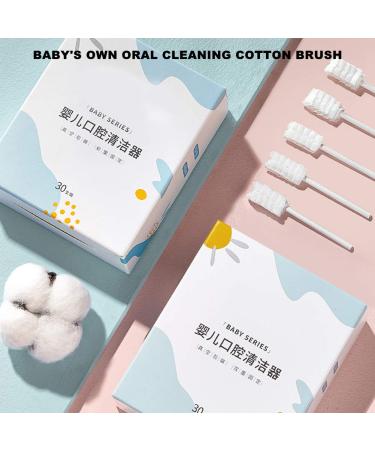 30-Piece Baby Toothbrush Set | Soft BPA-Free Antibacterial Finger Brushes & Tongue Cleaners for Infants 0-36 Months - Buy Online on GoSupps.com