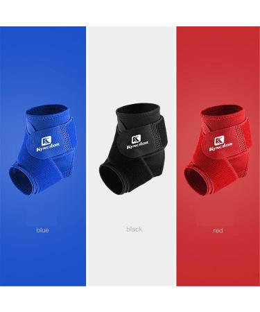 Ankle Brace for Running & Basketball - Comfortable Compression Sleeve for Heel Pain Relief - Adjustable Plantar Fasciitis Support for Men & Women (Red Size M - Buy Online on GoSupps.com