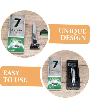 Ipetboom Disposable Razor Blades Set - Professional Short Handle Razor for Men - Perfect for Grass Mowing & Grooming - Buy Online on GoSupps.com