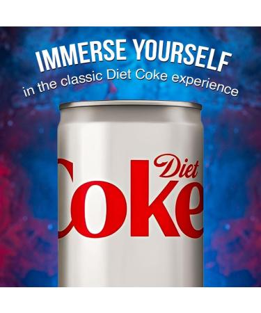 Diet Coke Cans Pack of 12 (150ml) Taste and Fizz with Zero Calories - Sold by VR Angel - Buy Online on GoSupps.com