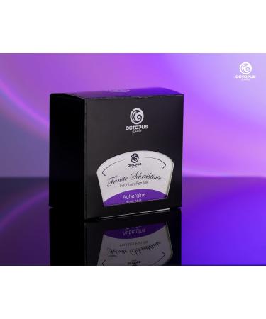 Octopus Fluids Fountain Pen Ink Fountain Pen Writing Ink Refill Ink Aubergine 30ml - Buy Online on GoSupps.com
