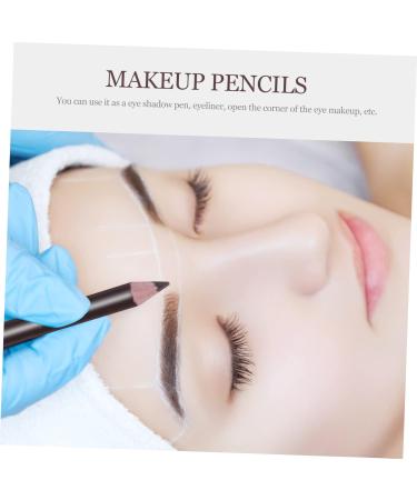 VINTORKY 8pcs Eyebrow Pencil Black Lead Pencils Makeup Sharpener Pencil Wooden - Buy Online on GoSupps.com