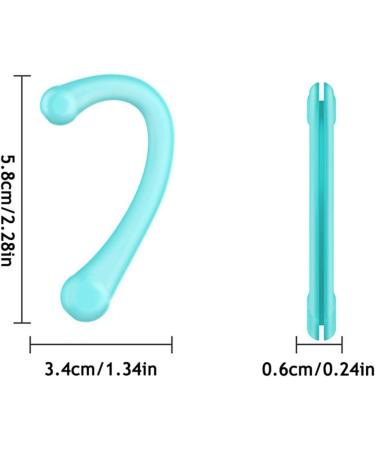 DTT Pairs Silicone Ear Hooks Earring Covers Reusable Silicone Ear Protectors Ear Holder Hook Ear Strap Accessories Can Relieve Earache workable Black - Buy Online on GoSupps.com