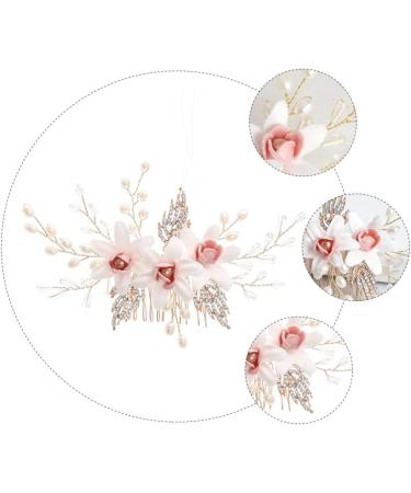 FRCOLOR Comb Wedding Headdress Fashion Crystal Headwear Headwear Bridal Headdress Handmade Headwear Bridal Shape Headwear Bride Hairdress Headwear Hairstyling Tools - Buy Online on GoSupps.com