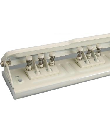 Craft Adjustable Hole Punch - 8 Sheet Capacity Portable Mini Desk Punch for A3/A4/A5/A6 - Buy Online on GoSupps.com