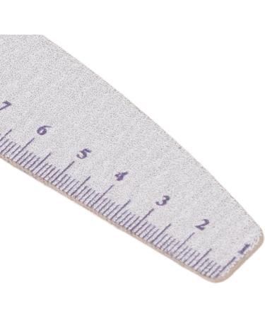 100/100 Grit Nail File Double Sided Professional Nail File for Manicure and Pedicure Portable Emery Board Nail File with Sand Strip for Home and Salon Use - Buy Online on GoSupps.com