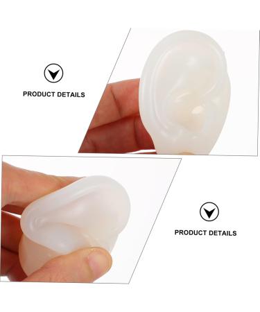 COHEALI Artificial Ear Model - Silicone Ear Mold for Studs Realistic Fake Ear Design - Medium Size - Buy Online on GoSupps.com