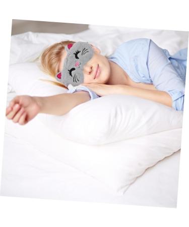 2 pi ces Masque de Sommeil Mignon Peluche Cache Yeux Doux et pour Adultes Bandeau de Nuit Occultant Confortable pour Voyage et D tente - Buy Online on GoSupps.com